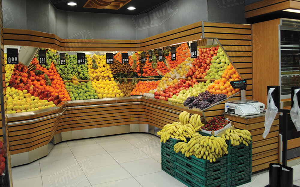 Manav Reyonları ve Tezgahları