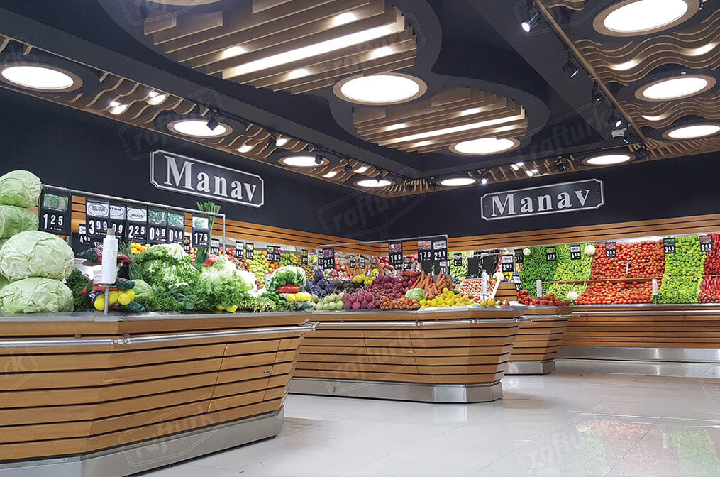 Manav Reyonları ve Tezgahları