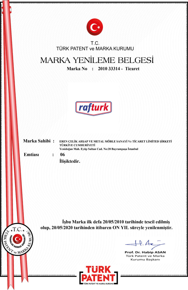 Marka Yenileme Belgesi